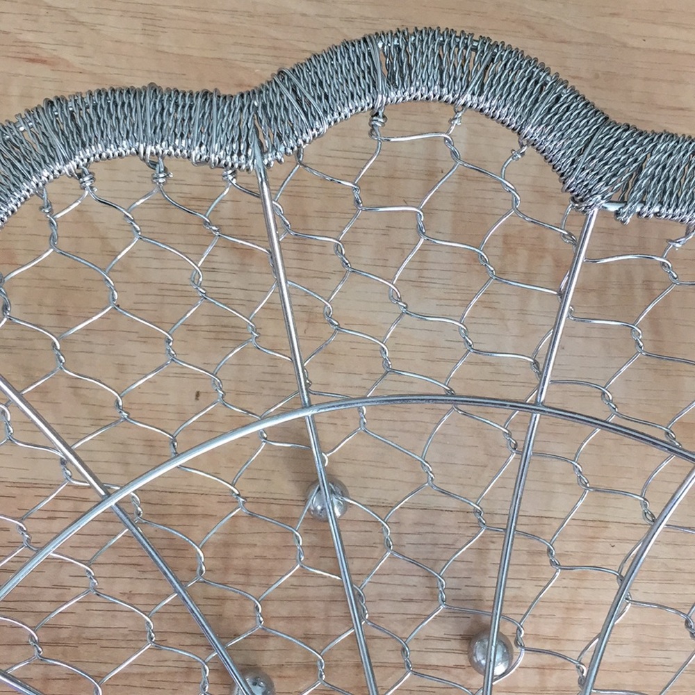 Silver wire serving piece - Picture 4 of 4